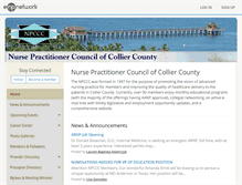 Tablet Screenshot of npccolliercounty.enpnetwork.com