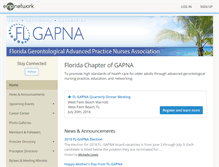 Tablet Screenshot of flgapna.enpnetwork.com