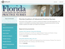 Tablet Screenshot of flcapn.enpnetwork.com