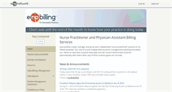 Desktop Screenshot of enpbilling.enpnetwork.com