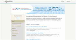 Desktop Screenshot of aanp.enpnetwork.com