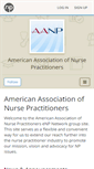 Mobile Screenshot of aanp.enpnetwork.com