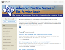 Tablet Screenshot of apnpb.enpnetwork.com